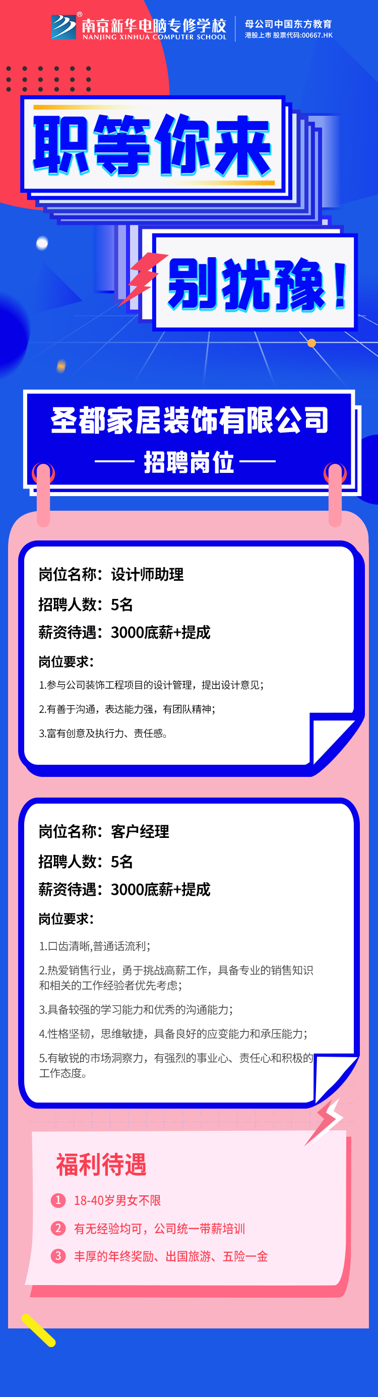 招賢納士，“職”等你來！