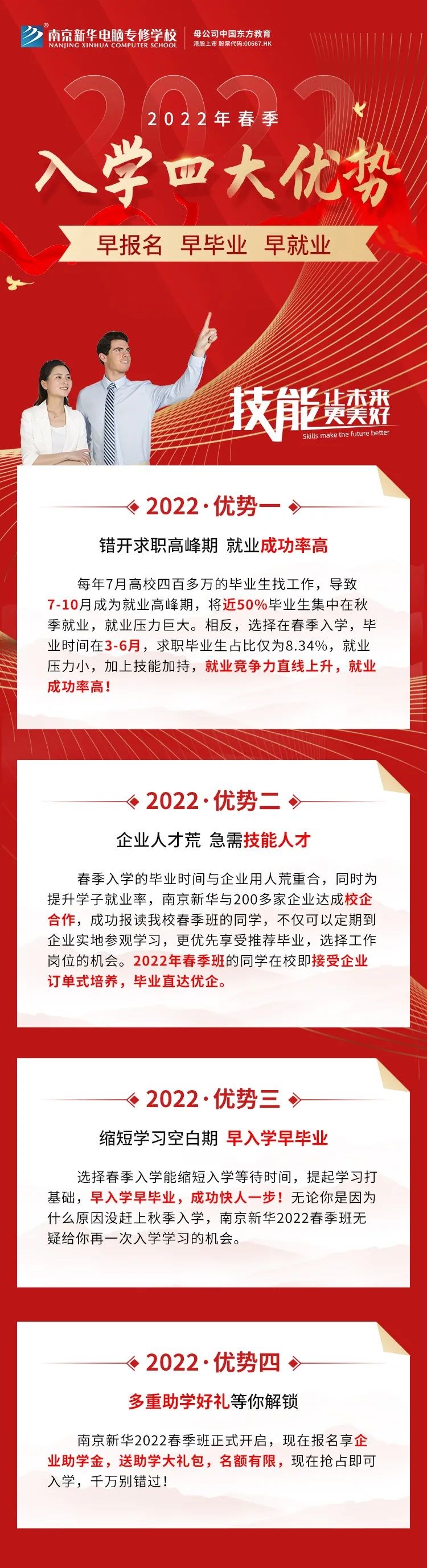 重要通知|南京新華春季線上報名通道已開啟！